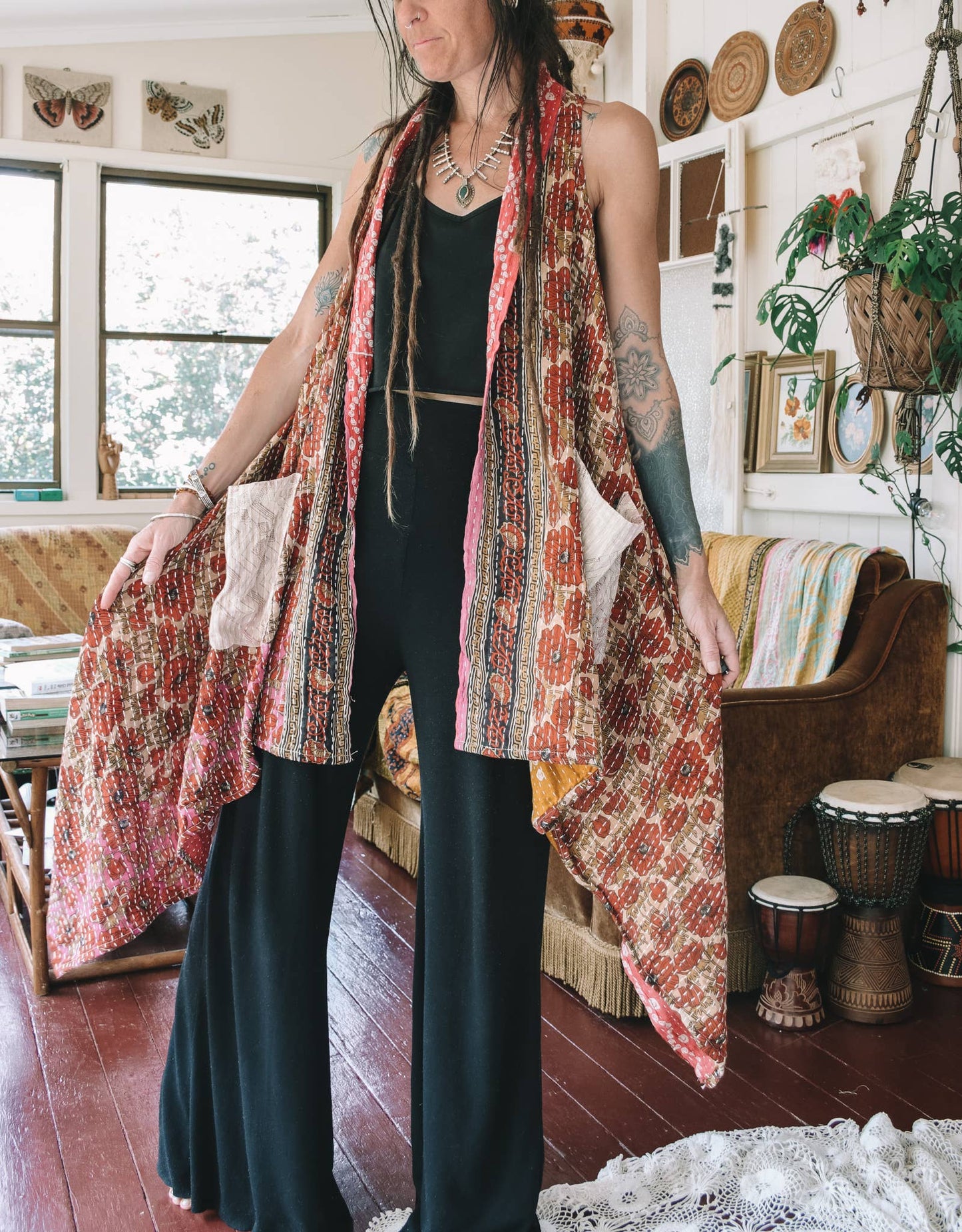 Kantha Vest